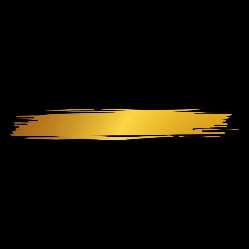Farbe Klecks Spritzer Maler Geschenk Gold Streifen