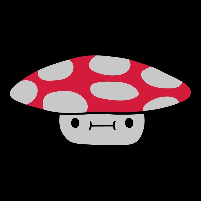 Süßer kleiner Pilz