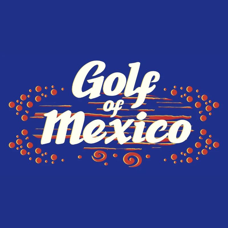 Typographie du golfe du Mexique