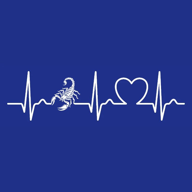 Scorpion - Dard empoisonné - Pouls - Courbe cardiaque - ECG