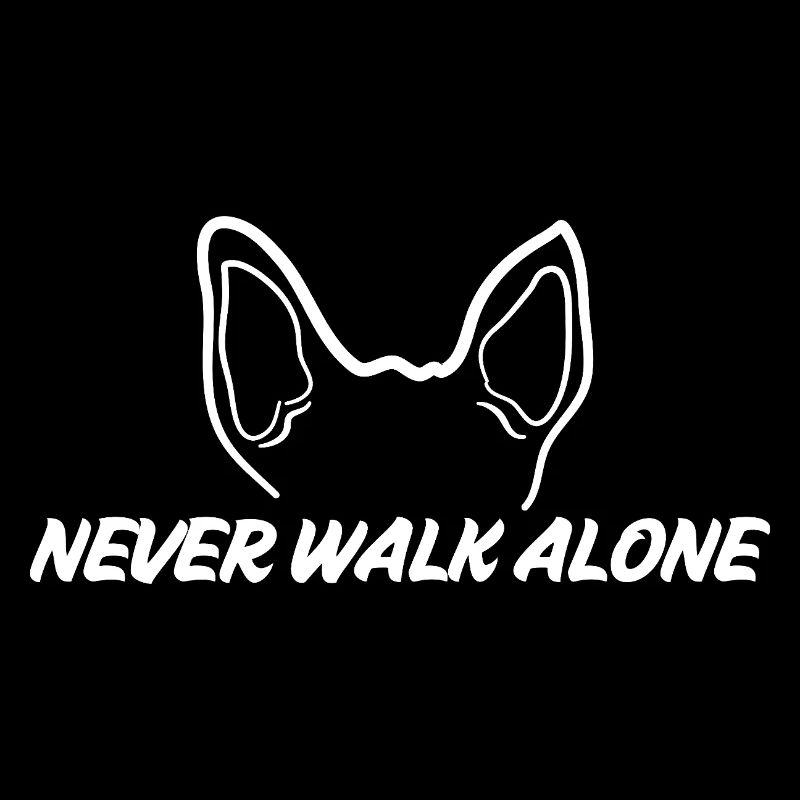 Never Walk Alone – Shirt for Dog Lovers