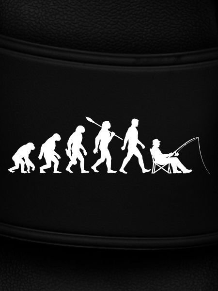 Evolution - Angler, Fishing Gift