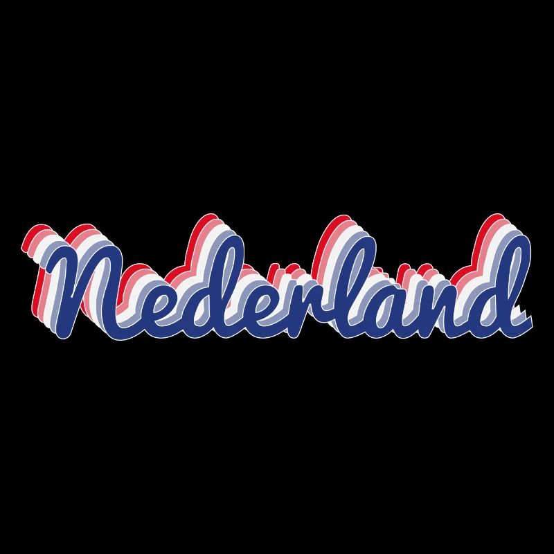 Couleurs du drapeau d’écriture des Pays-Bas