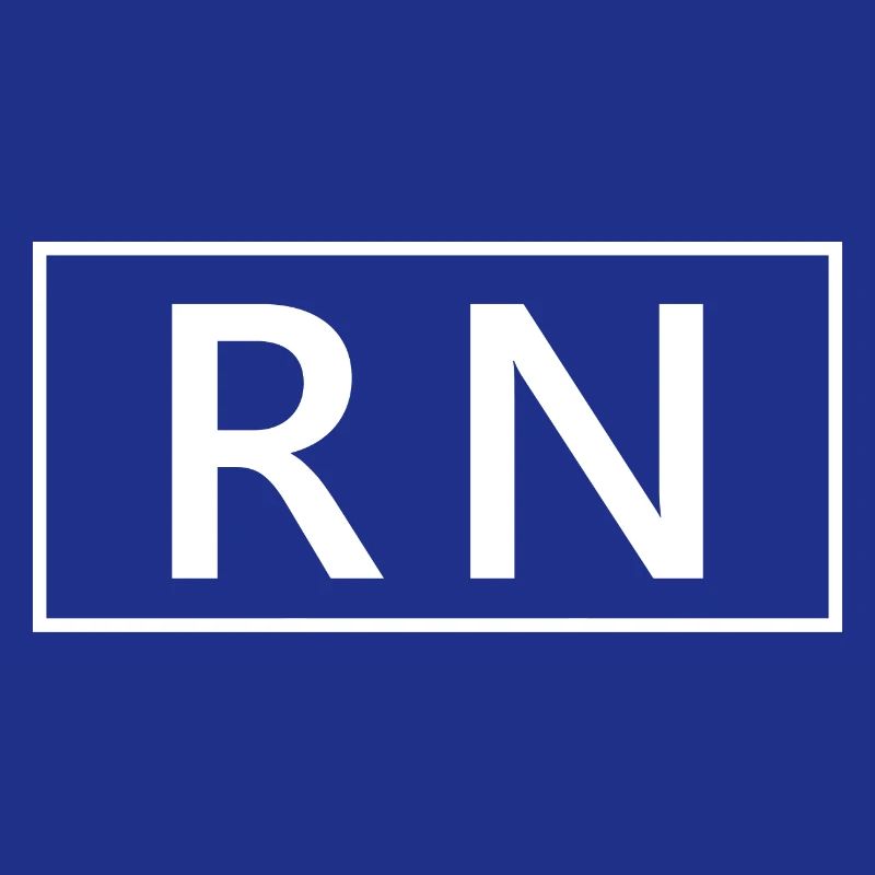 RN oder Registered Nurse Proud Graduated Nursing