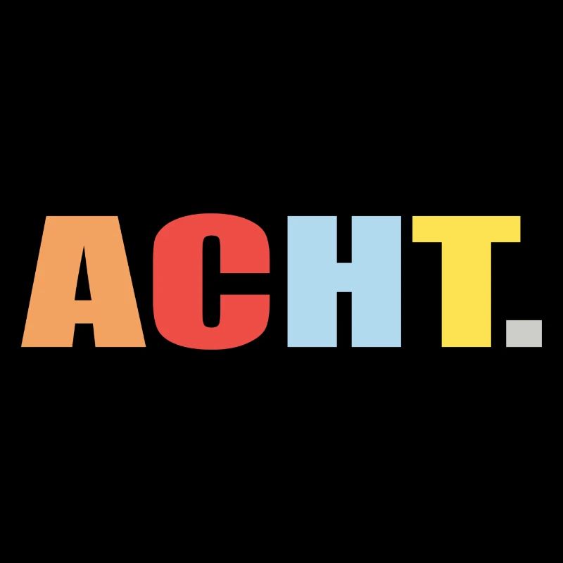 8. Geburtstag Geschenk Acht