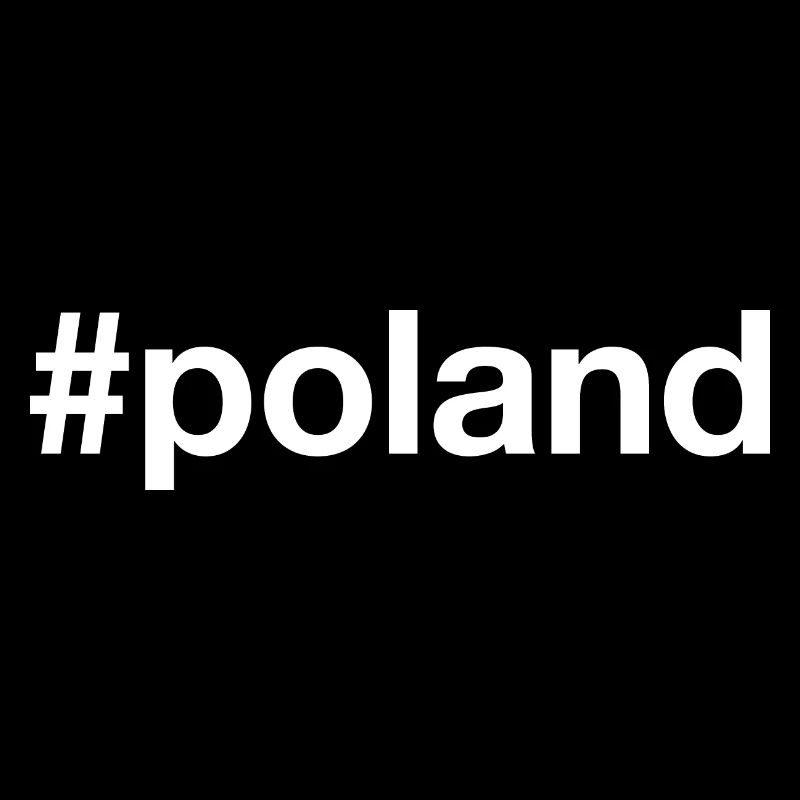 POLAND Hashtag Polen