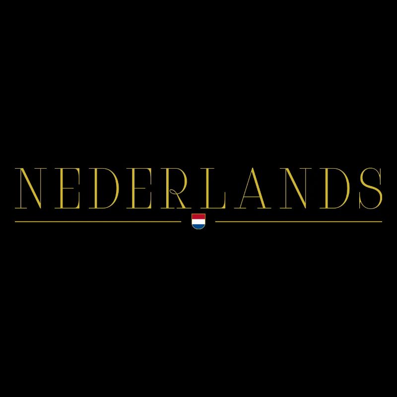 J’aime les Pays-Bas, T-shirt design de style élégance