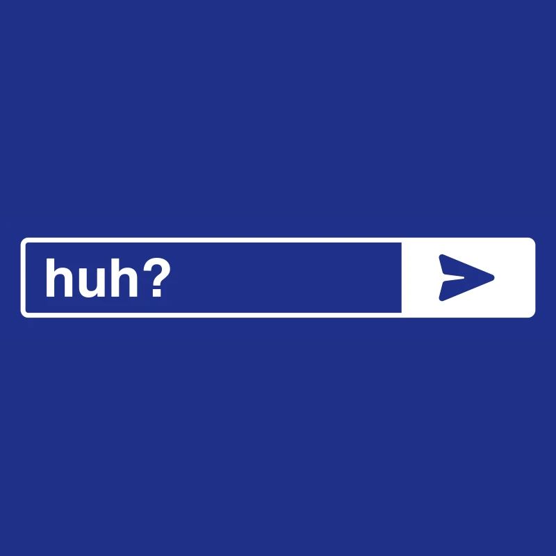 Huh? Meistgestellte Frage (Chat) (Vector)