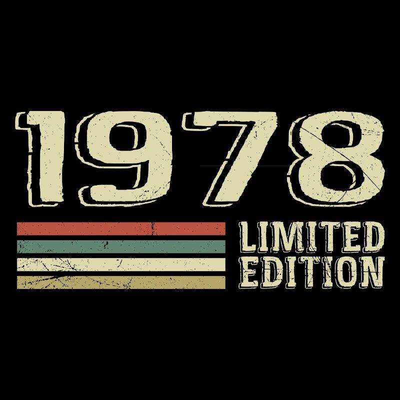 Born in 1978 Birthday 1978 Vintage 1978