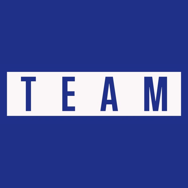 TEAM Blockschrift