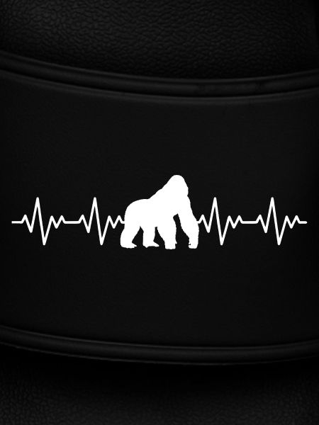 Gorilla EKG Herzschlag