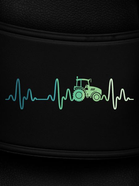 Farmer Herzschlagtraktor