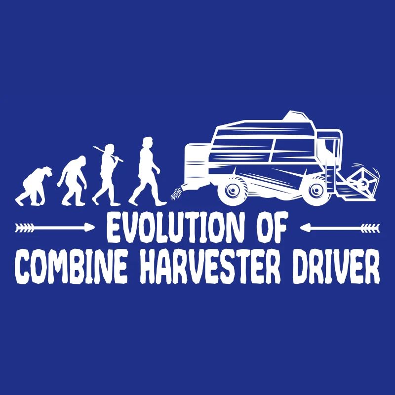 Combinez Grain Farmer Evolution Funny