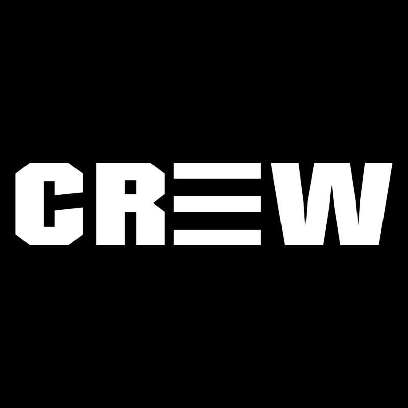Crew white design - style for your team