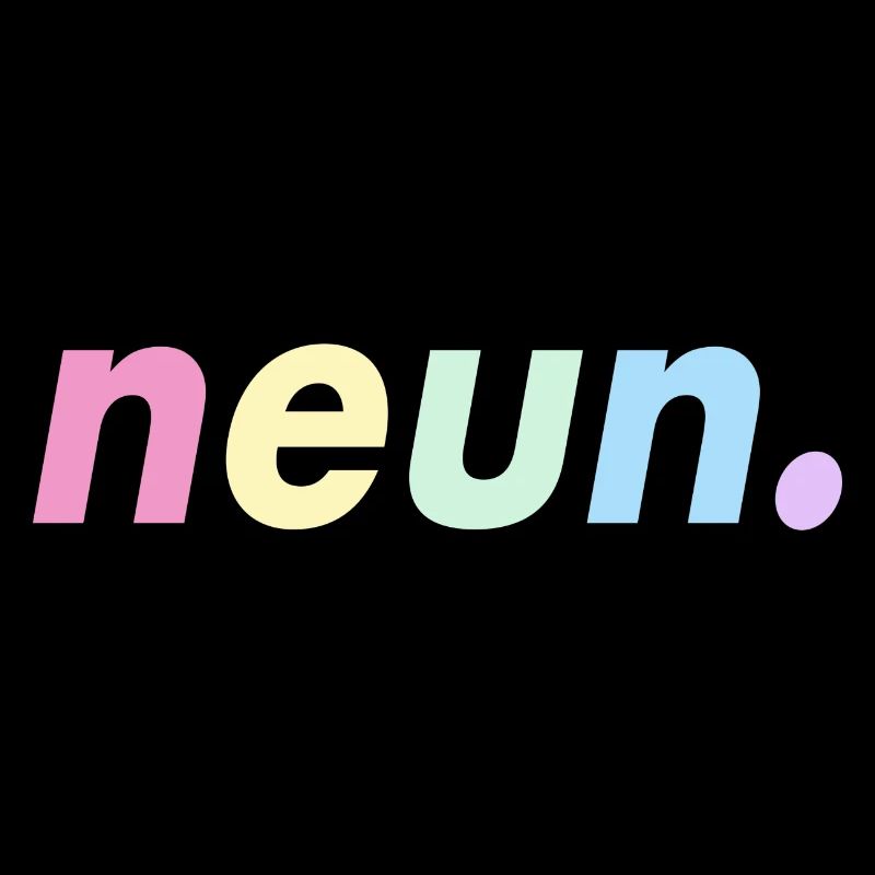 9. Geburtstag Geschenkidee Neun