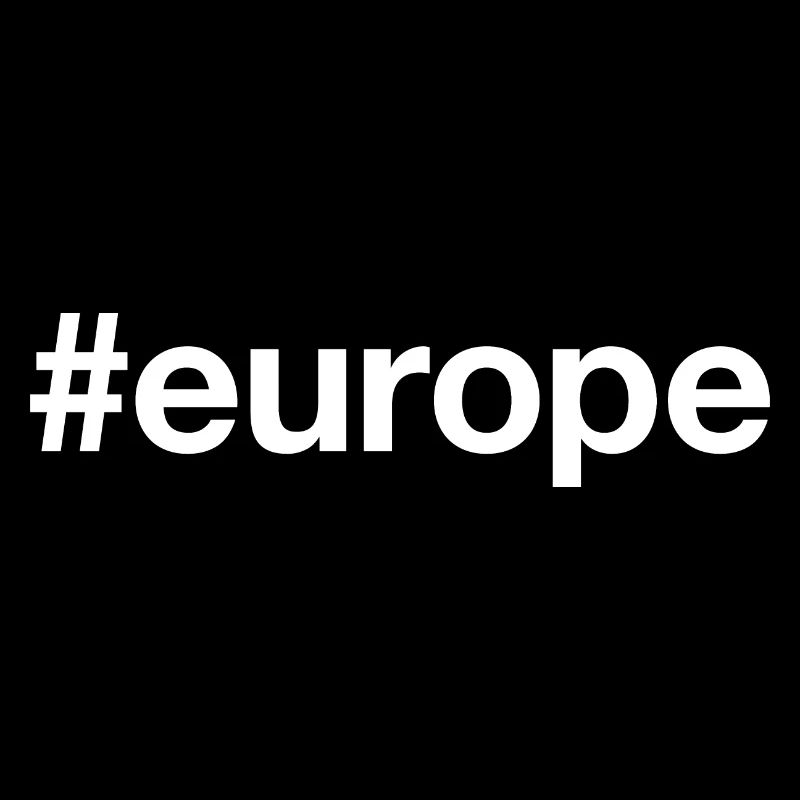 EUROPE Hashtag