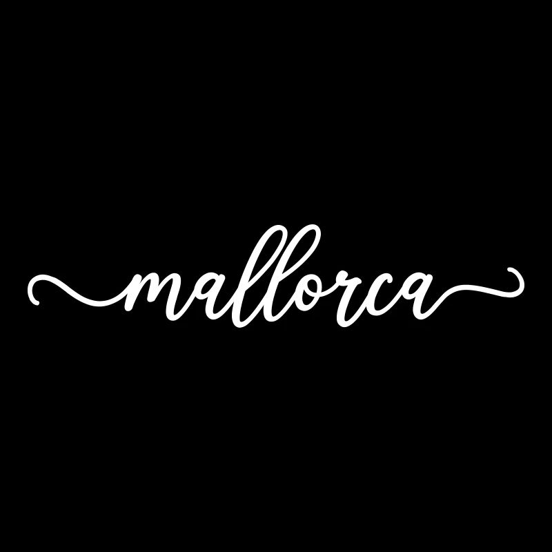 Mallorca Schriftzug