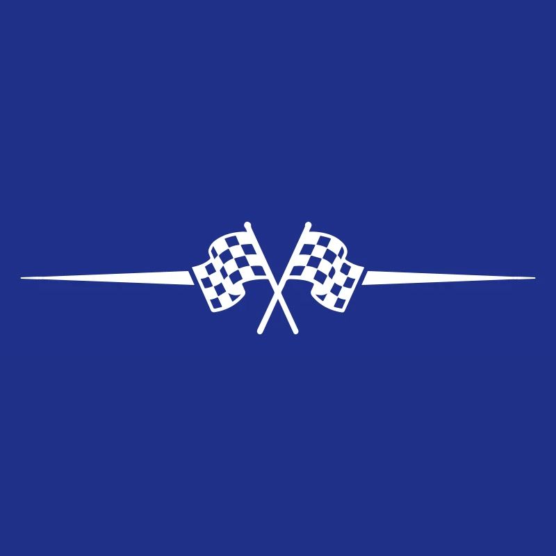 Icône de course de drapeau de course