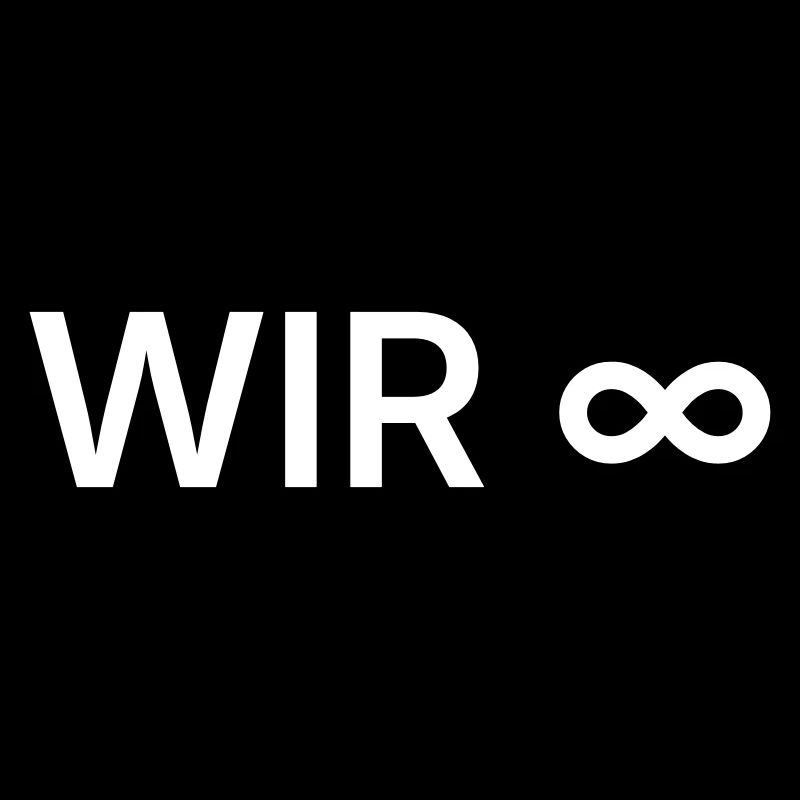 WIR Unendlich – Minimalistisches Design