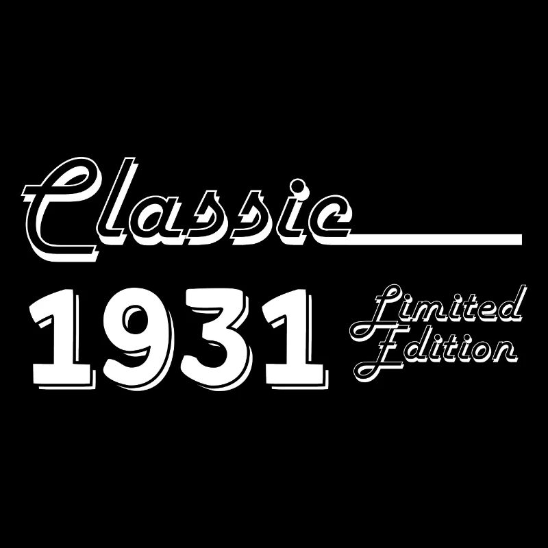 Classic 1931 édition limitée