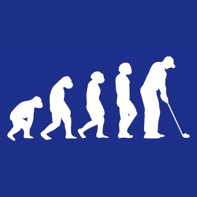 Golfspieler Evolution Golf