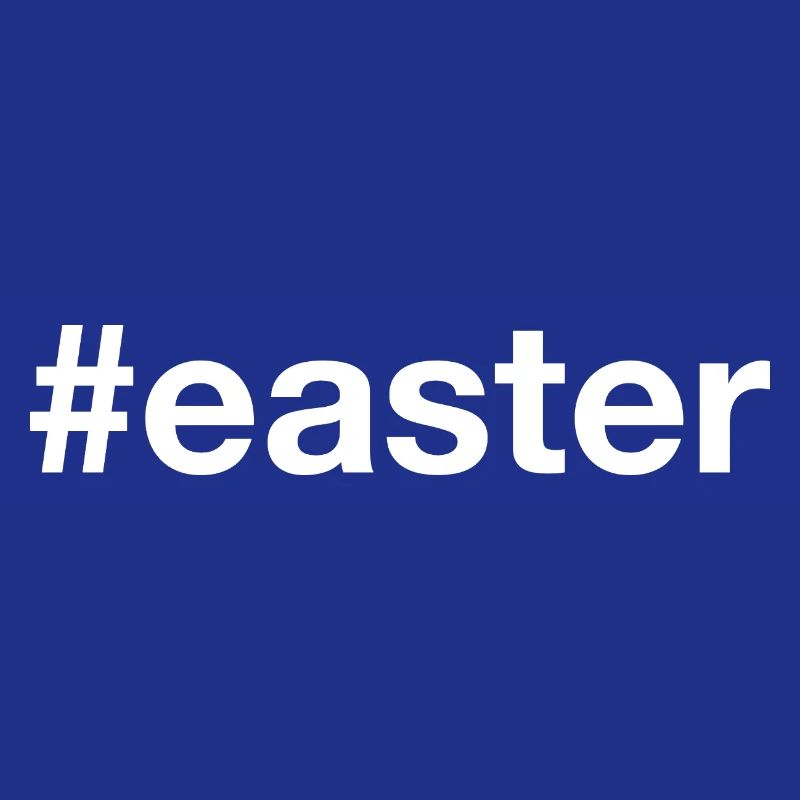 EASTER Hashtag Ostern