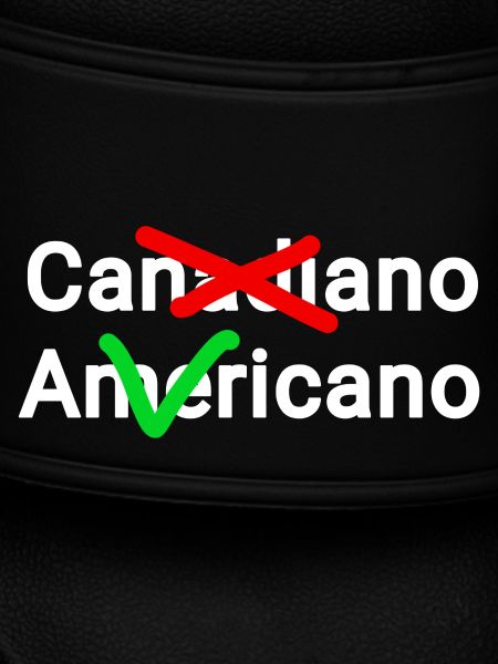 Amerikano only