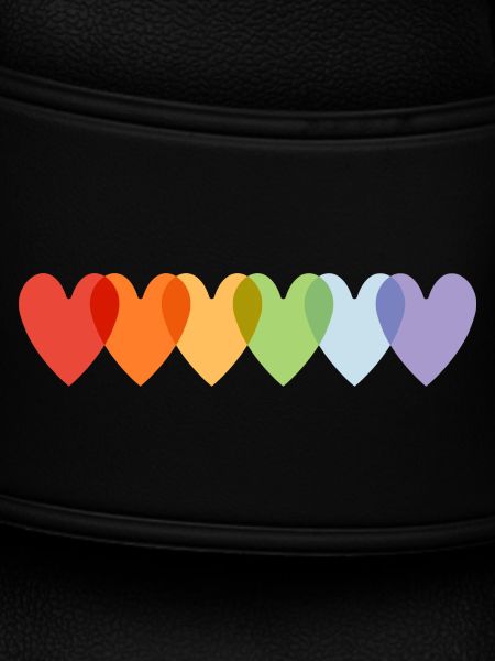 Rainbow Hearts Pride