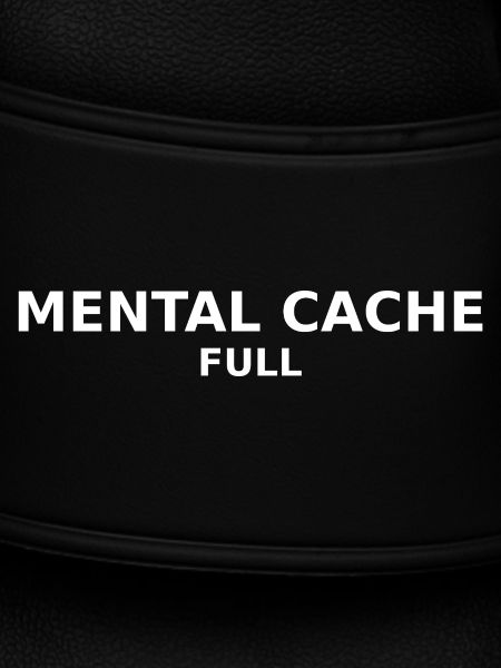 Mental Cache Full