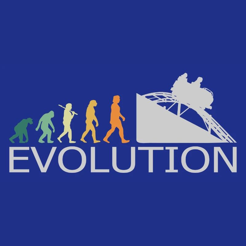 Roller Coaster - Evolution Retro Vintage