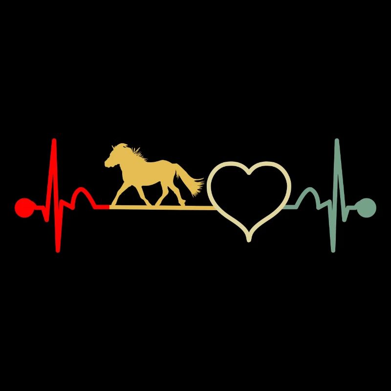 Shetland Pony Shetland Pony Heartbeat Rétro