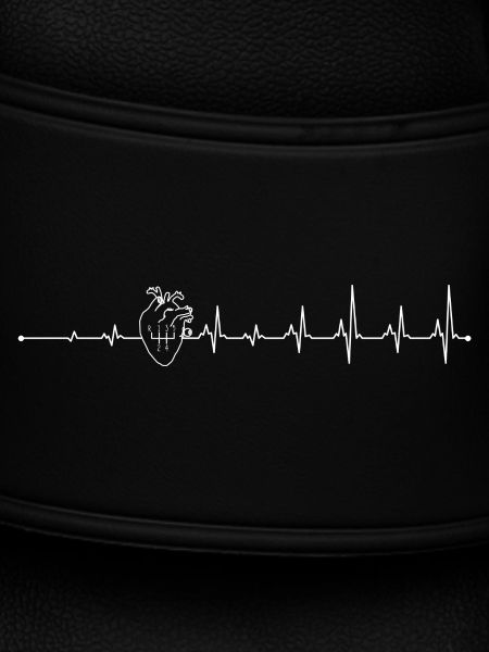 Pulse Heartbeat Line Sketch