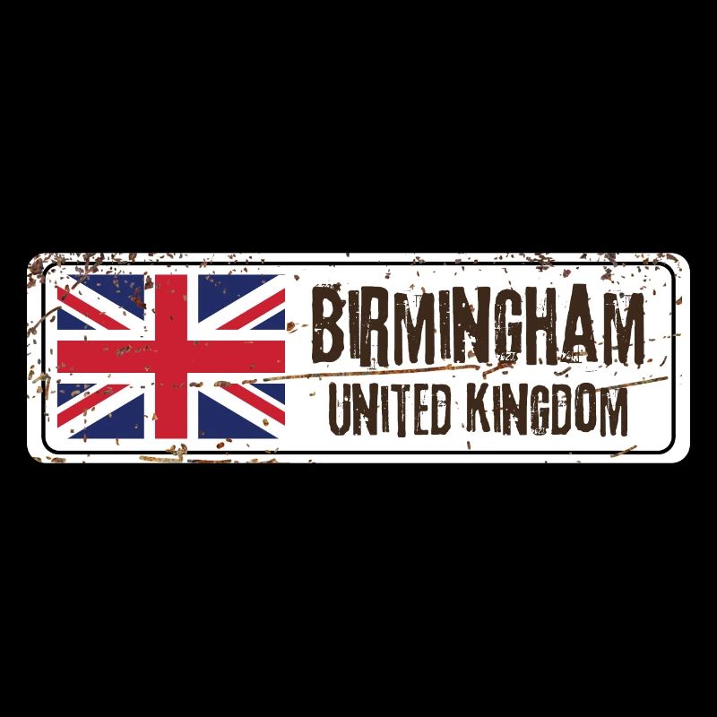 Birmingham Royaume-Uni Drapeau