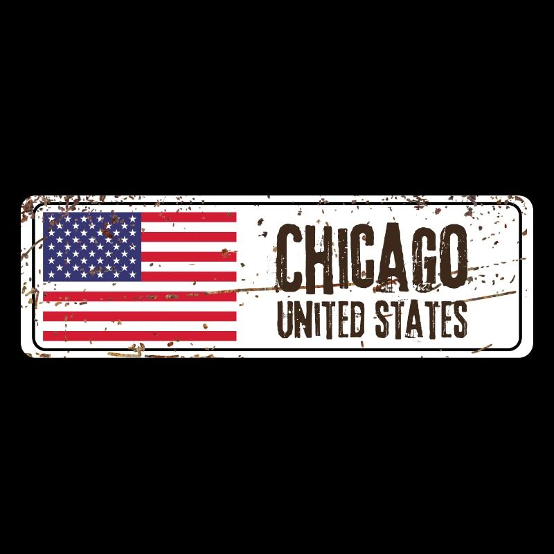 Chicago Drapeau des États-Unis