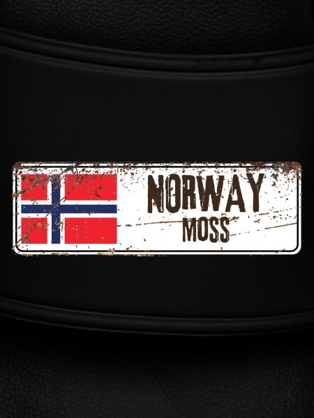 Moos Norwegen Flagge