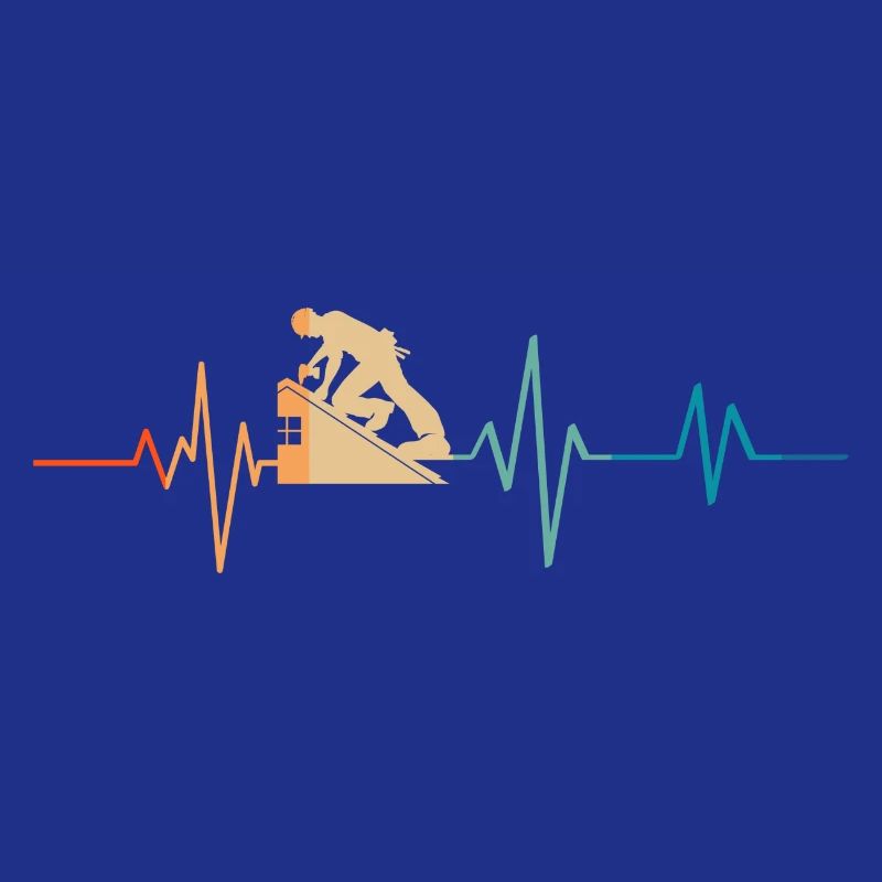 Heartbeat Retro Dachdecker