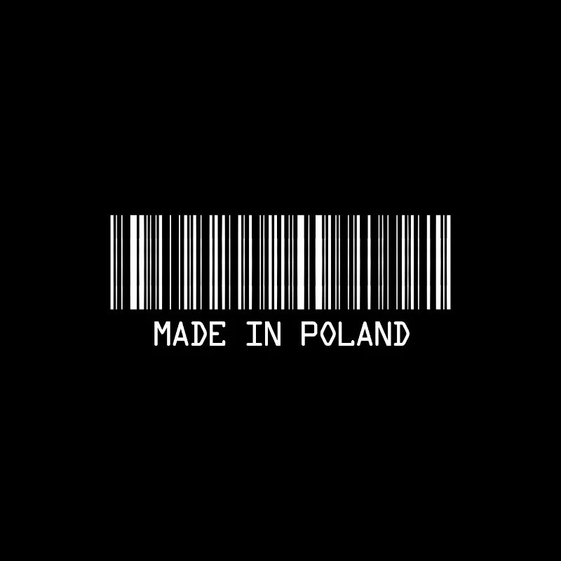 Fabriqué en Pologne - Pologne - Pologne - Code-barres - Dash