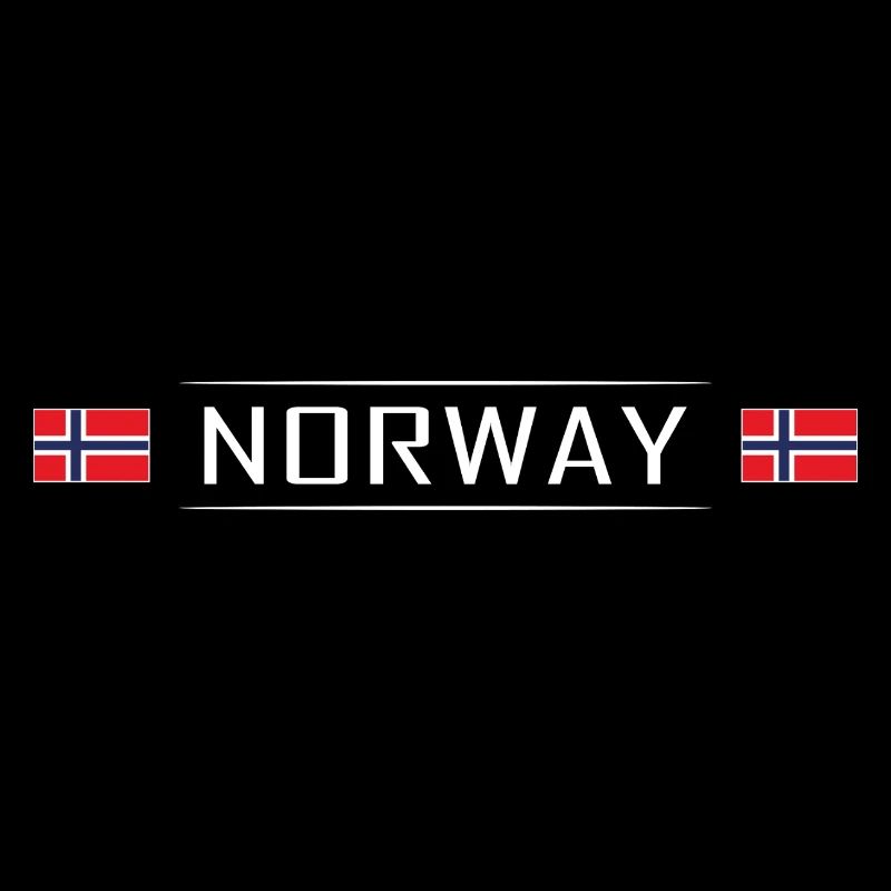 Norvège Drapeau Norvège Scandinavie