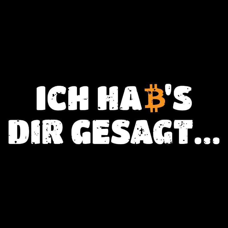 Bitcoin, I told you