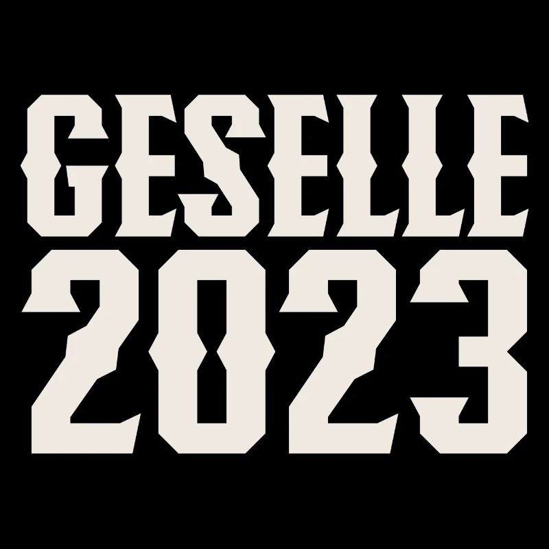 Geselle 2023 Gesellenprüfung