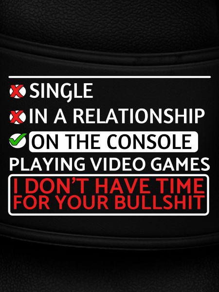 Gamer Single: Console-Only Attitude