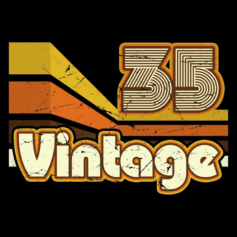 Vintage 1935 Anniversaire Rétro