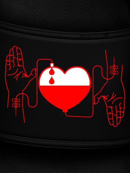 Blutspendendes Rot