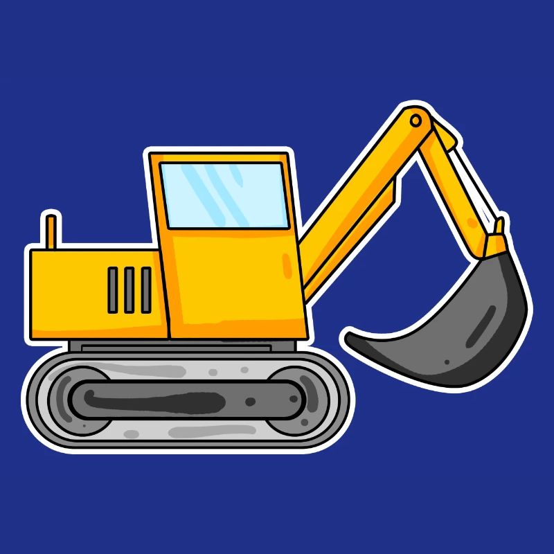Bagger Baustelle Baggerfahrer