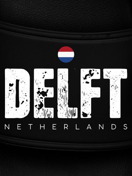Delft Distressed Wordmark