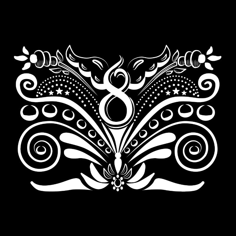 Kurbits V8 No:1 - white