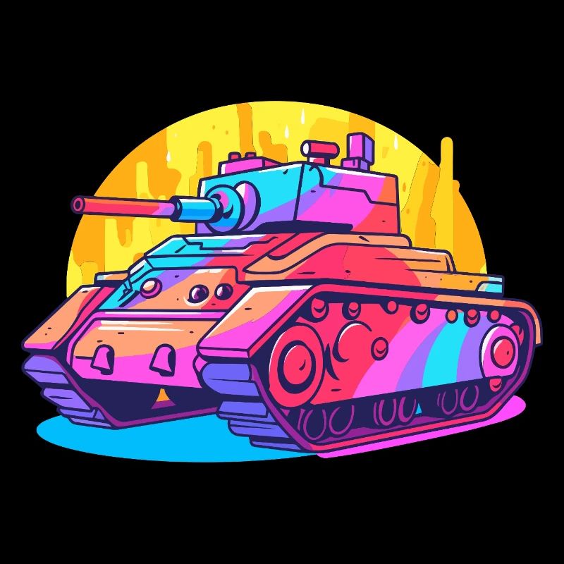 Débardeur coloré - Art Tank