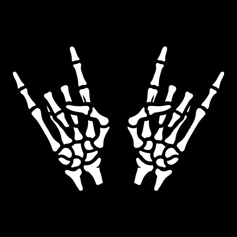Hand Party Skeleton