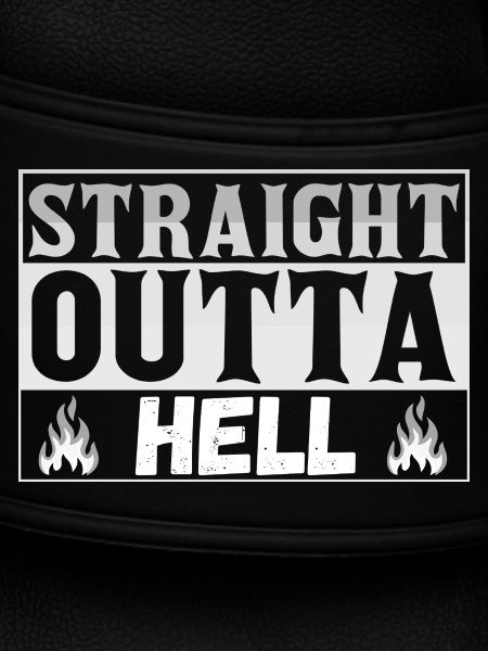 Straight Outta Hell Design