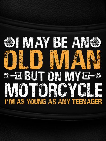 Motorcycle Old Man